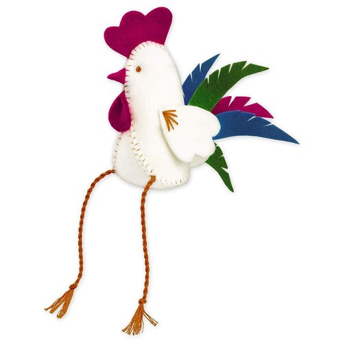 фото 1583ас набор для вышивания riolis 'петух', 10*9*4 см риолис