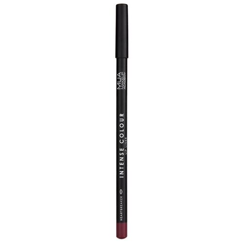 MUA карандаш для губ Intense Colour Lip Liner, Heartbreaker карандаш для губ intense colour make up academy mua муа 1 5г тон heartbreaker