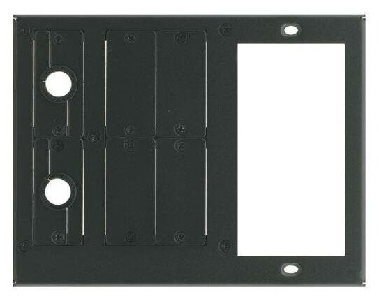 Рамка для TBUS-1 под 2 сетевые розетки и 6 модулей Kramer T1AF-26
