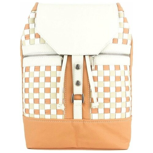 фото Рюкзак sofitone rm 002 плетеный a1-a3-p белый - кремовый