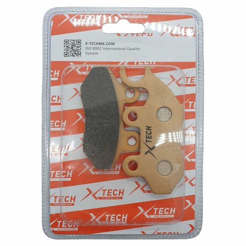 Колодки тормозные дисковые (#14) Х-TECH полуметаллические