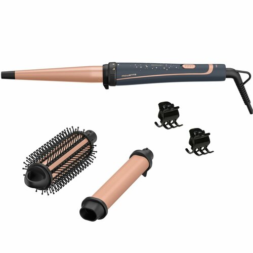 Мультистайлер Rowenta Infinite Curls Stellar Collection CF4211F0 серый с насадками керамическое покрытие 449900₽