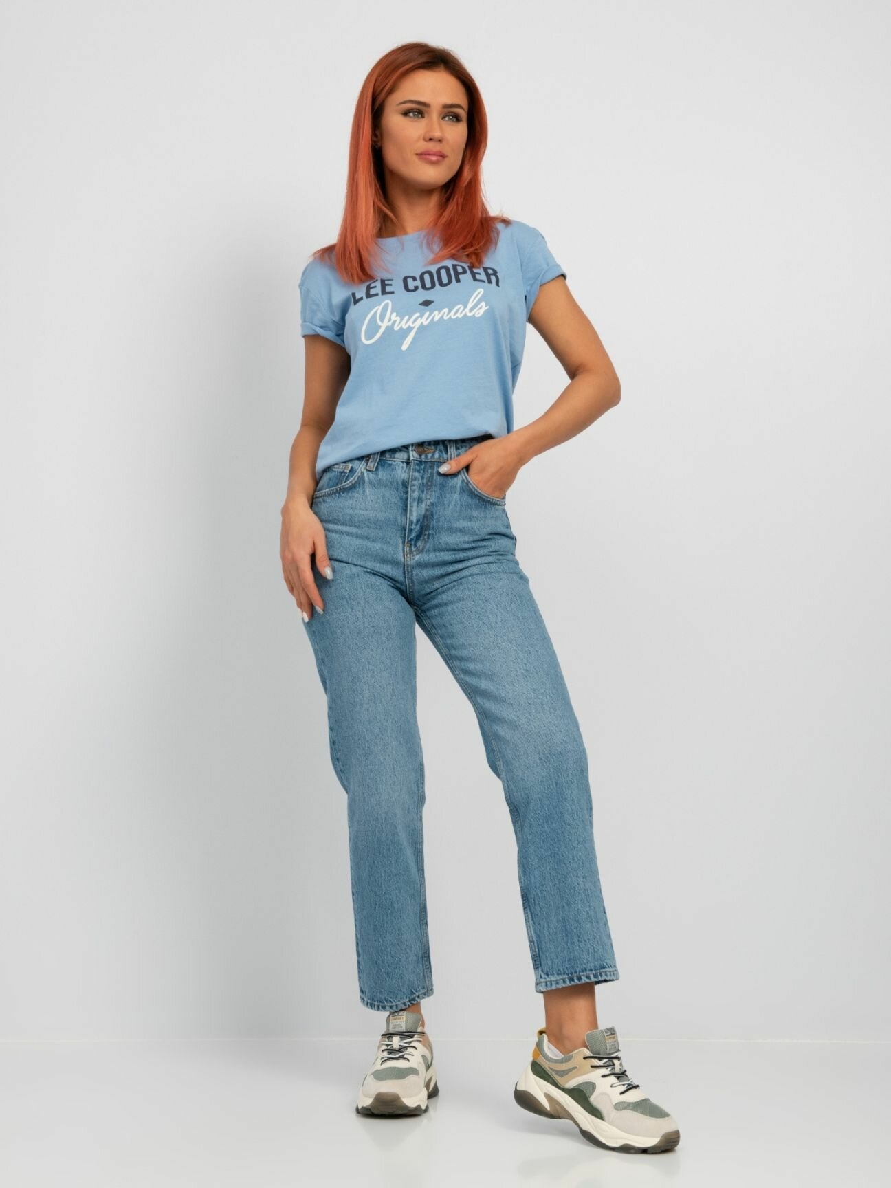 Джинсы Lee Cooper Осень-зима 2023, размер W33/L34, light wash — фото 1