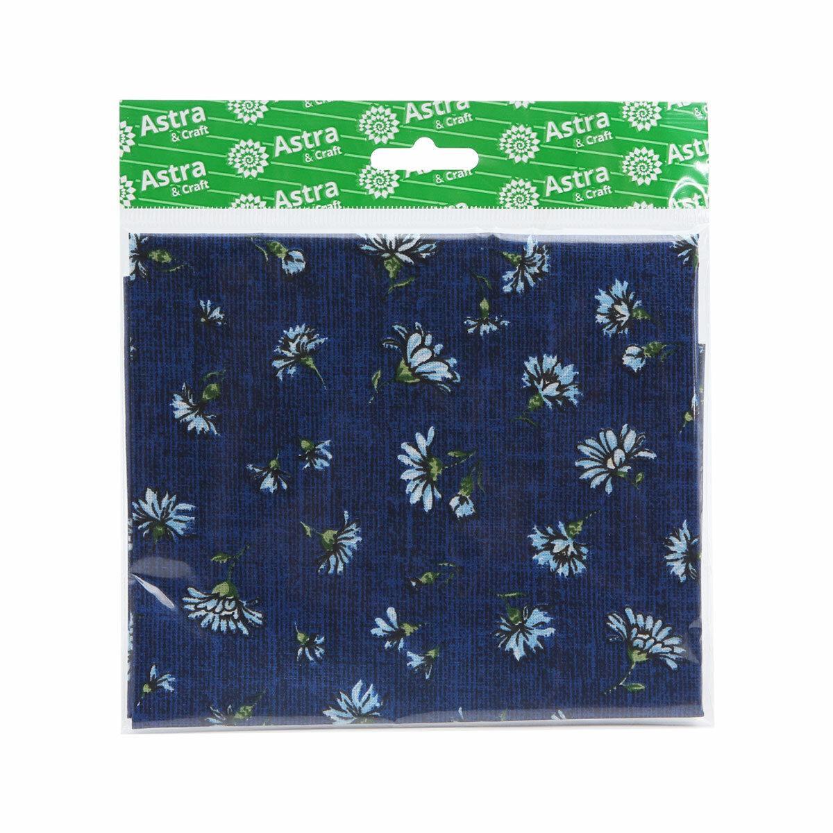 Ткань для рукоделия ситец набивной 'Васильки', 40*50 см, рисунок 21258, вид 3, Astra&Craft — фото 1