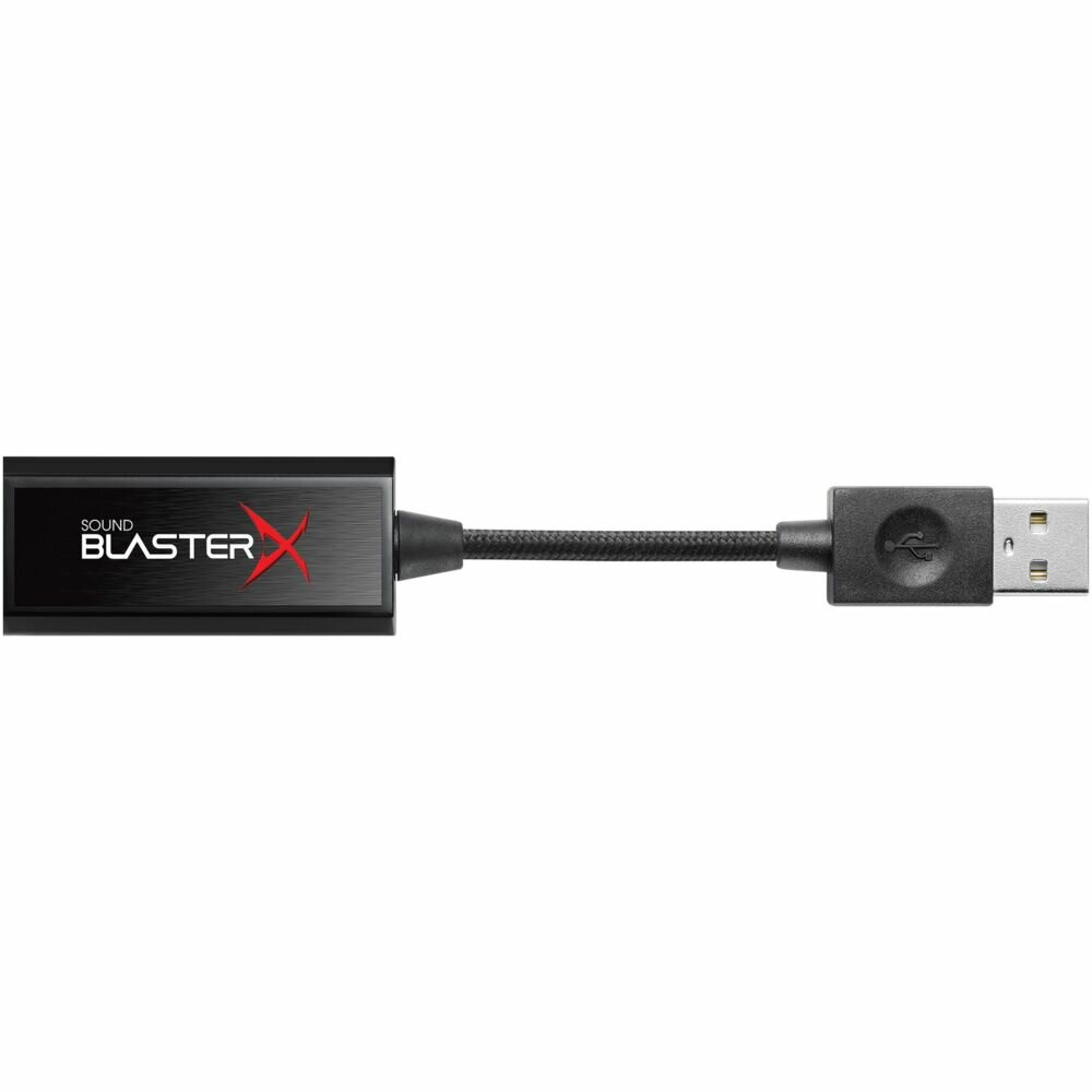 Звуковая карта USB CREATIVE Sound BlasterX G1, 7.1, Ret [70sb171000000] - фото №2