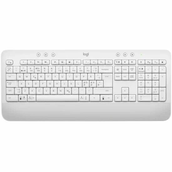 Беспроводная клавиатура Logitech K650 Signature белый, английская (ANSI), 1 шт.