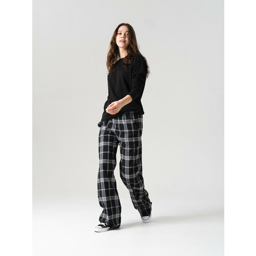 фото Брюки nl textile group, размер 40, черный