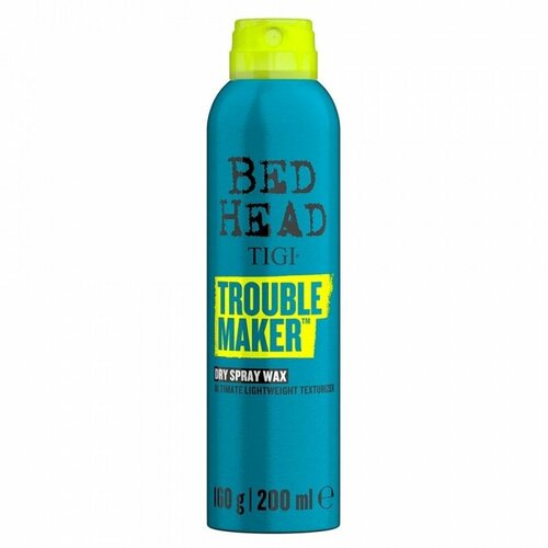 Легкий текстурирующий воск спрей TIGI Bed Head Trouble Maker Dry Spray Wax Texture Finishing Spray легкий текстурирующий воск спрей tigi bed head trouble maker dry spray wax texture finishing spray