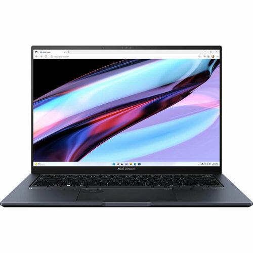 Ноутбук Asus Zenbook Pro 14 OLED UX6404VV-P1122X Core i9 13900H 16Gb SSD1Tb NVIDIA GeForce RTX4060 8Gb 145 OLED Touch 28K 2880x1800 Windows 11 Professional black WiFi BT Cam Bag 90NB11J1-M00620 24190100₽