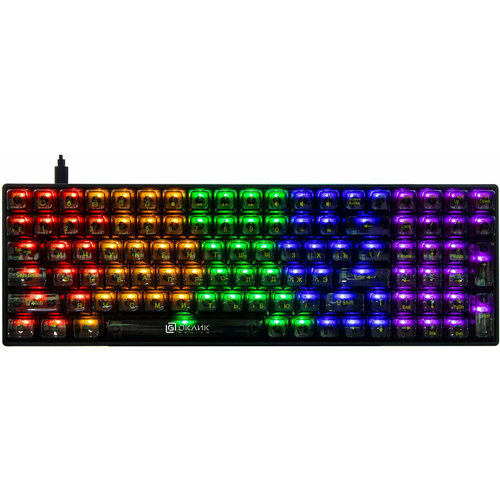 Клавиатура Оклик 915GK механическая черный USB for gamer 1790371 289000₽