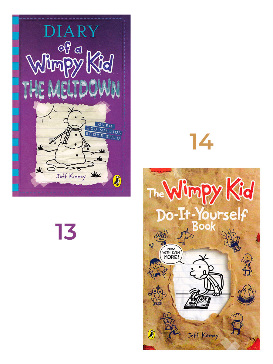 Diary of a Wimpy Kid, 14 книг (Kinney Jeff) - фото №17