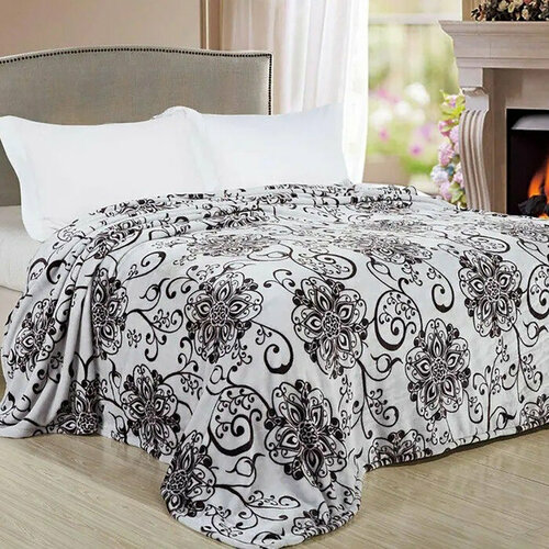 Бояртекс Плед 150х200см рис. 2209-8, корал-флис 165г/м пэ100%