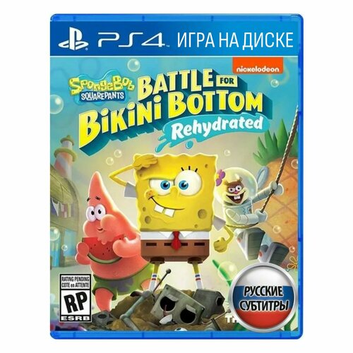 Игра SpongeBob SquarePants: Battle For Bikini Bottom Rehydrated (PlayStation 4, Русские субтитры)