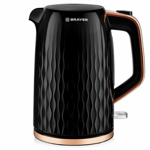 Чайник электрический BRAYER 1061BR пластик 17 л 3000 Вт чёрный 429900₽