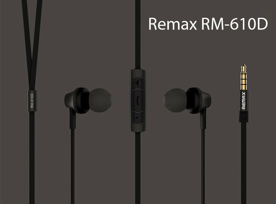 Наушники Remax RM-610D - Черные — фото 1