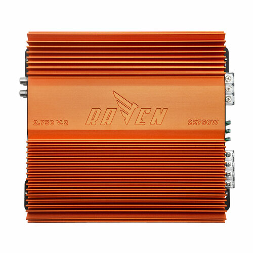 Автомобильный усилитель звука DL Audio Raven 2750 двухканальный для громкого фронта 18990₽