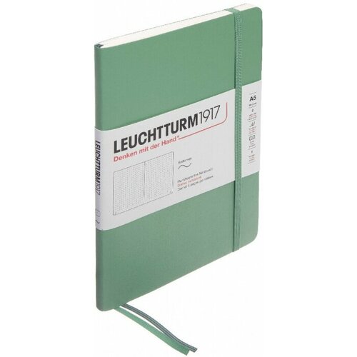 Leuchtturm 361592 Блокнот leuchtturm classic a5 80 гм2 123 стр в точку мягкая обложка шалфей 3246₽