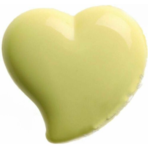 Пуговицы Basic, в форме сердца, пластиковые, желтые, 4 шт, 1 упаковка пуговицы hemline 04 043 18 1 шт желтый