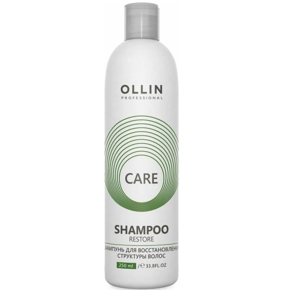 OLLIN CARE Шампунь для востановления структуры волос 250мл/Restore Shampoo