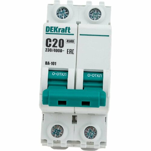 Автоматический выключатель DEKraft ВА101 автоматический выключатель dekraft ва101 2р 050а d 11119dek