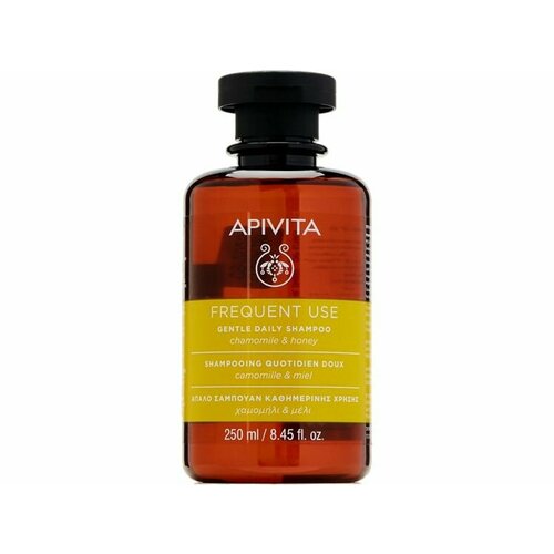 Шампунь для волос APIVITA Chamomile and Honey восстанавливающий шампунь для волос apivita honey