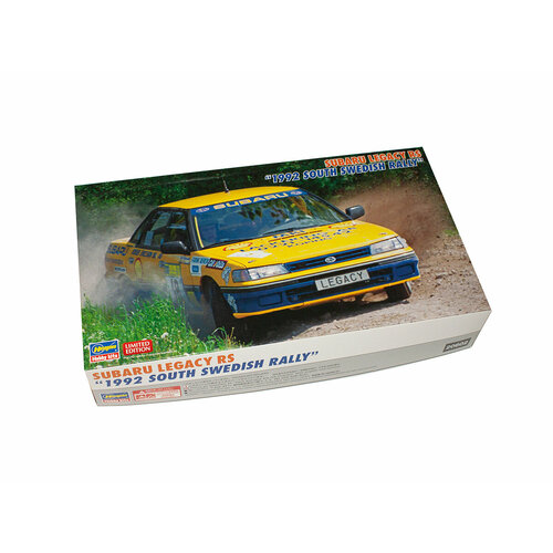 20602 Hasegawa АвтомобильSubaru Legacy RS 1992 South Swedish Rally (1:24)