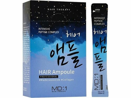 Ампульная маска для волос с интенсивным пептидным комплексом MD-1 Hair Therapy Intensive Peptide Complex Hair Ampoule