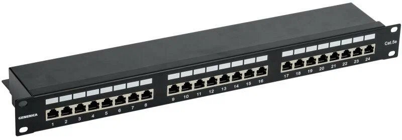фото Patch Panel Cat 5E 24xPin