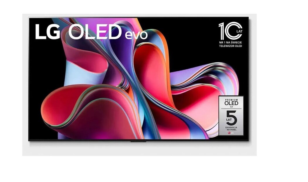 55" Телевизор LG OLED55G3RLA. ARUB, OLED evo, 4K Ultra HD, атласное серебро, смарт ТВ, WebOS (719)