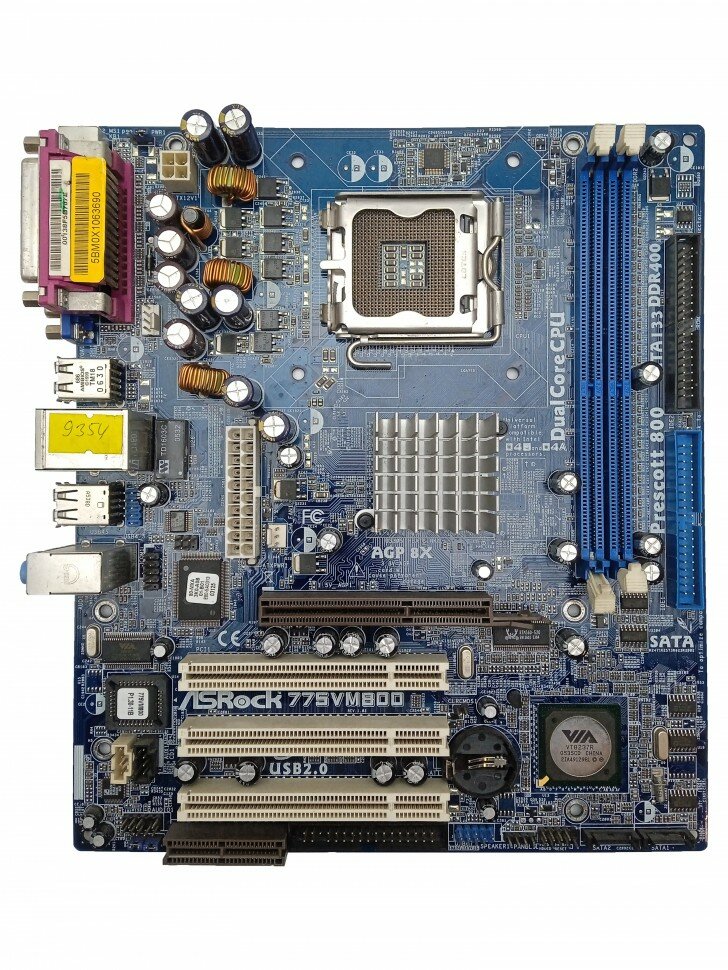 Материнская плата ASRock 775VM800 LGA775