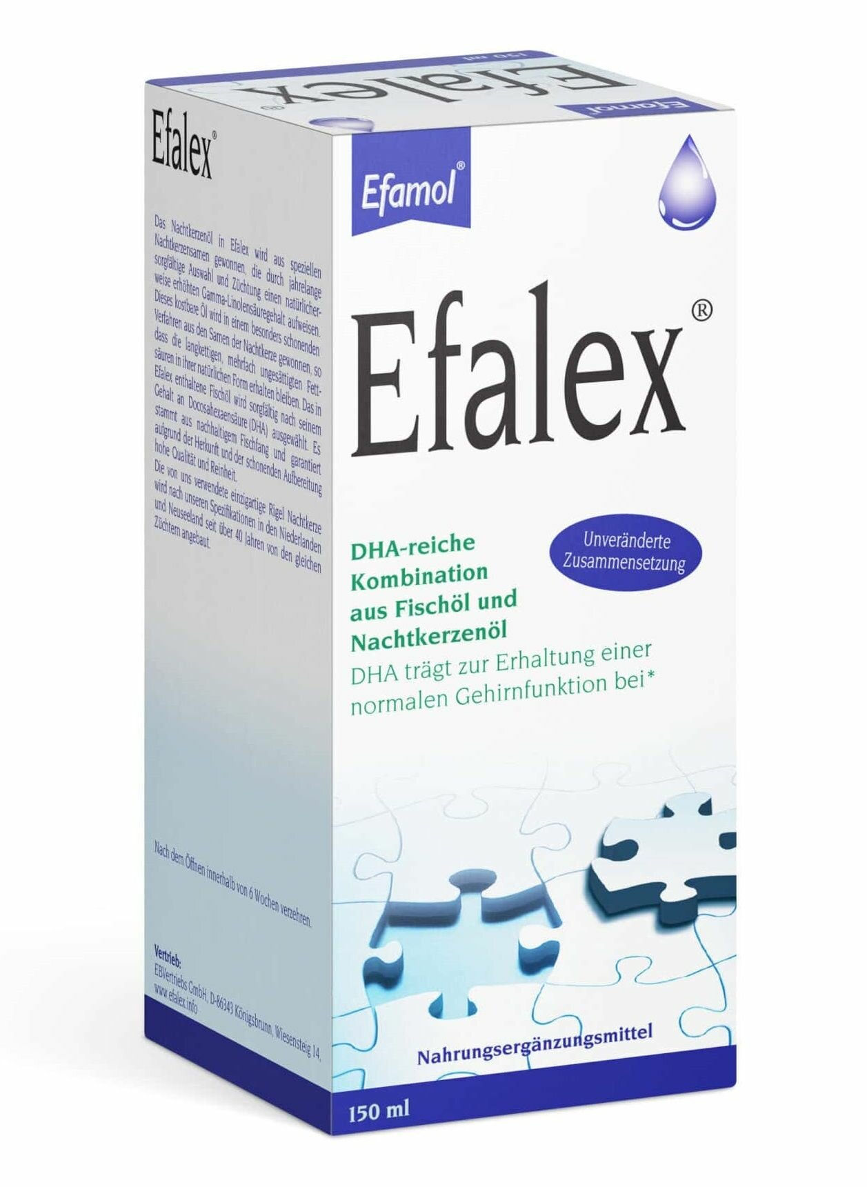Efalex (Efamol) Эфалекс в сиропе, 150 мл Германия — фото 1
