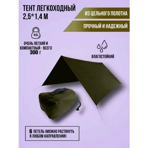 Тент навес легкоходный туристический 2,5*1,4 м