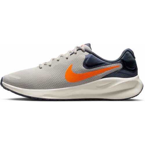 фото Кроссовки nike revolution 7, полнота f (eu)/ на среднюю стопу, размер 10,5 us, серый