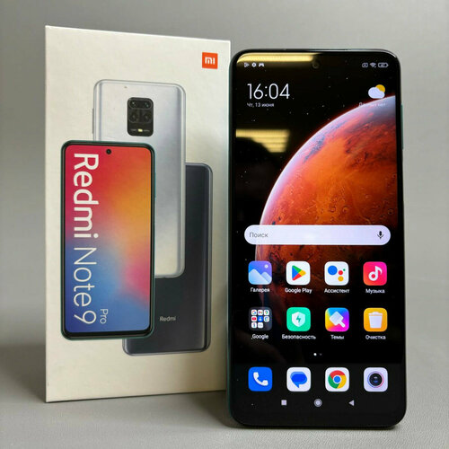 Смартфон Xiaomi Redmi Note 9 Pro 6/64 ГБ Global, Dual nano SIM, зеленые ...