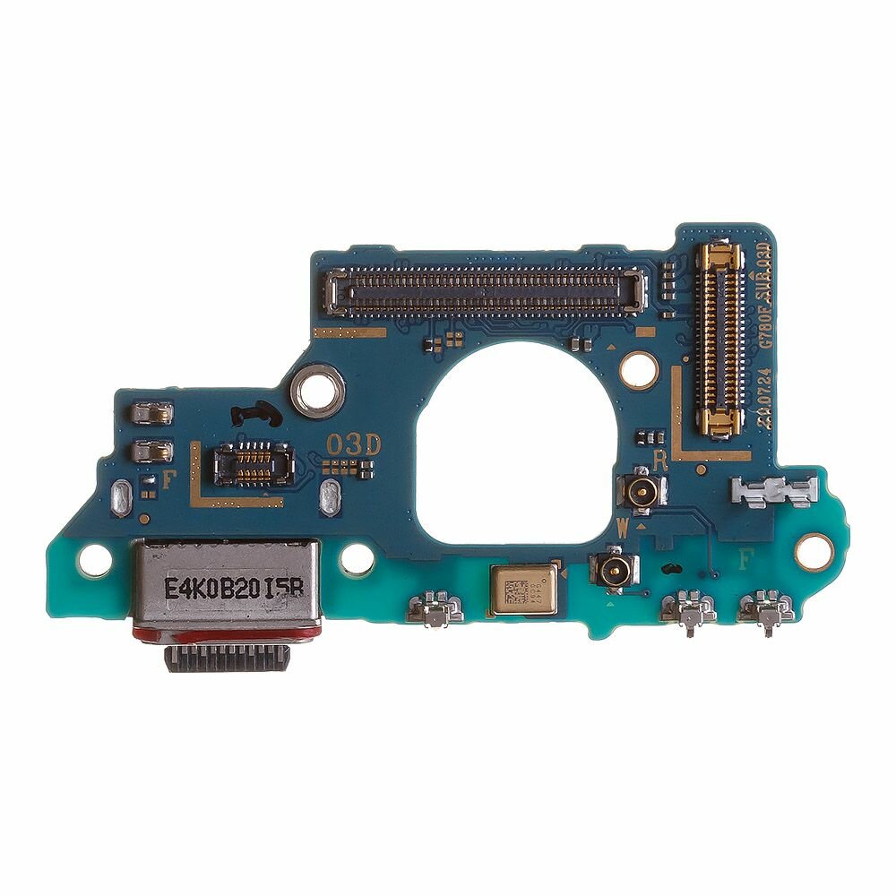 Шлейф/FLC Samsung Galaxy S20 FE SM-G780 на системный разъём/микрофон