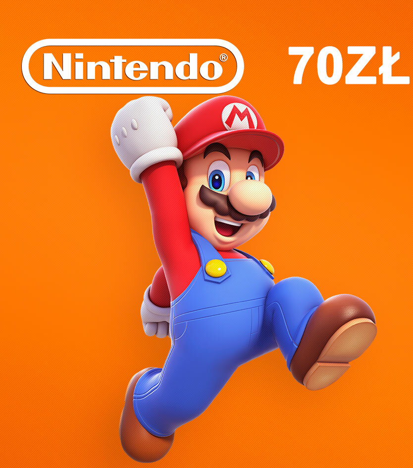 Nintendo eShop карта пополнения 70zł (Польша)