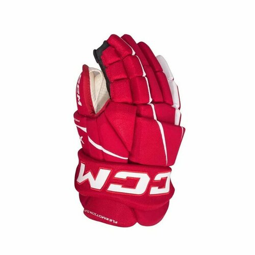 Перчатки хоккейные HG TACKS XF 80 SR RD/WH, взрослые, краги хоккейные красный-белый, размер 13 белый, красный