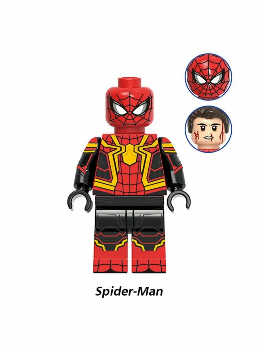 Минифигурка Человек Паук / MARVEL / Совместимый конструктор с лего