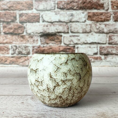 Чашка чайная (пиала) - Непроливайка синяя, керамика, 150 мл.