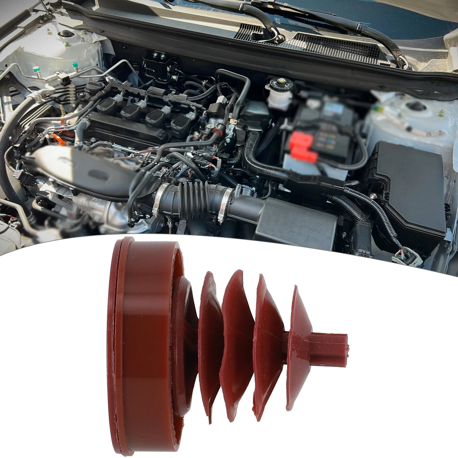 Крышка бачка гидроусилителя руля для Honda Civic/Accord, OEM 53697SB3952, пластиковая, 1 шт.
