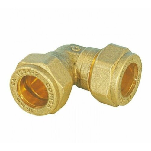 Уголок Comisa 15х15, обжимной для медной трубы