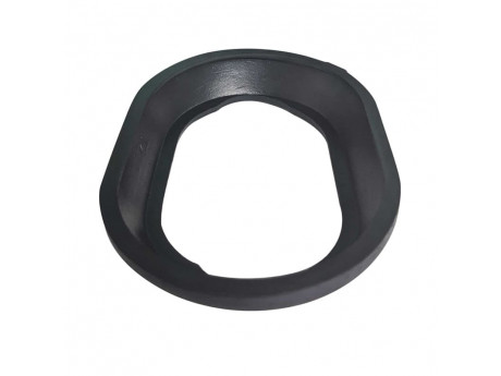 Прокладка фланца Ariston 65100282, для бойлеров, каучук, овальный фланец, 94x68мм — фото 1