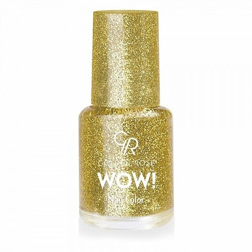фото Лак для ногтей golden rose wow! цвет 202 глиттерные стойкие цвета