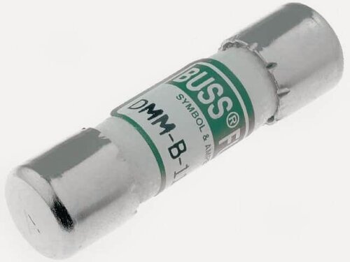 Изображение товара Предохранитель быстрый BUSSMANN DMM-B-11A, 11 A, 1000 В AC-В DC, 10 x 38 мм, UL, для мультиметров
