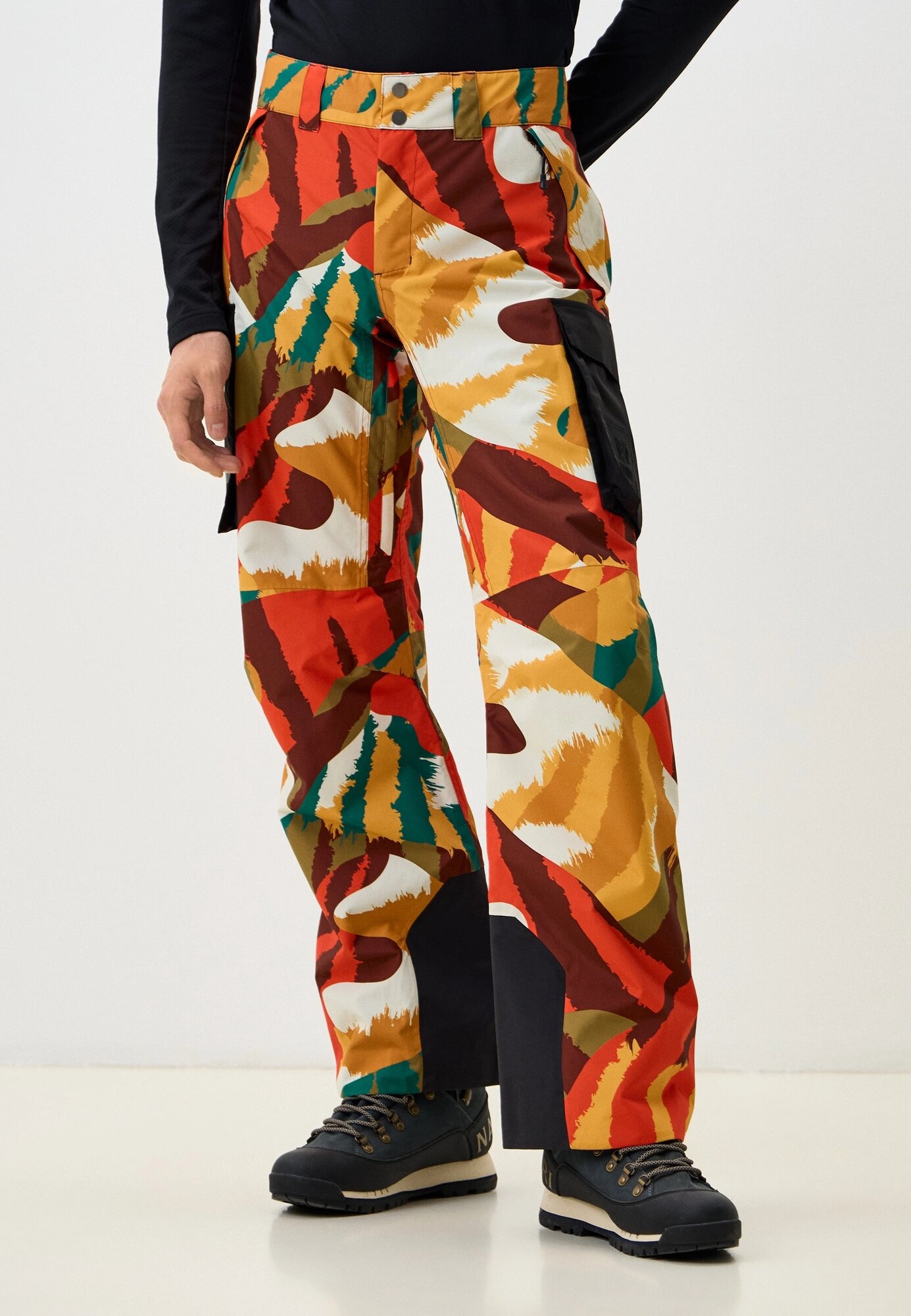 Брюки горнолыжные Helly Hansen ULLR D PANT, размер 50-52, разноцветный