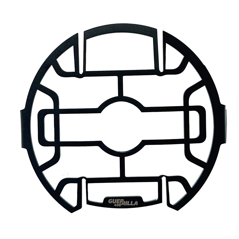 Защита фар для Guerrilla 450 2024- Guerrilla450 защитная решетка для фар сетчатая крышка для фар GUERRILLA Black Guerrilla450