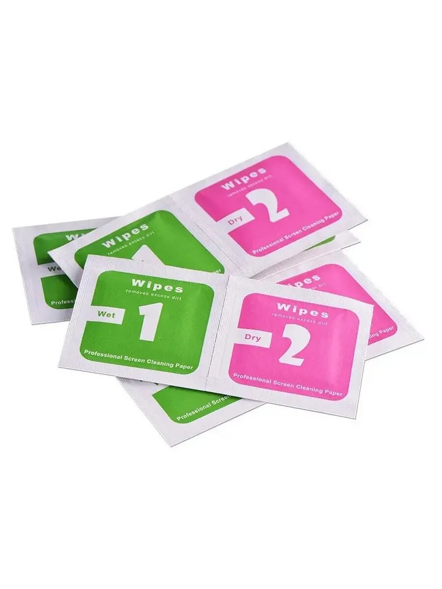 Набор универсальных салфеток для ухода за стеклами