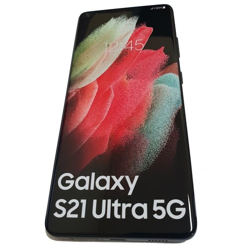 фото Телефон игрушка смартфон samsung galaxy s21 ultra 6,9" sm-g998 чёрный, оригинальный 228гр. нет бренда