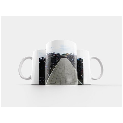 фото Кружка "велосипед, стойка, делфт" 320 мл lotsprints