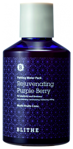 BLITHE Антивозрастная сплэш-маска Patting Splash Mask Rejuvenating Purple Berry 150 мл